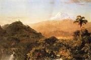 Frederick Edwin Church Sudamerikanische Landschaft oil painting on canvas